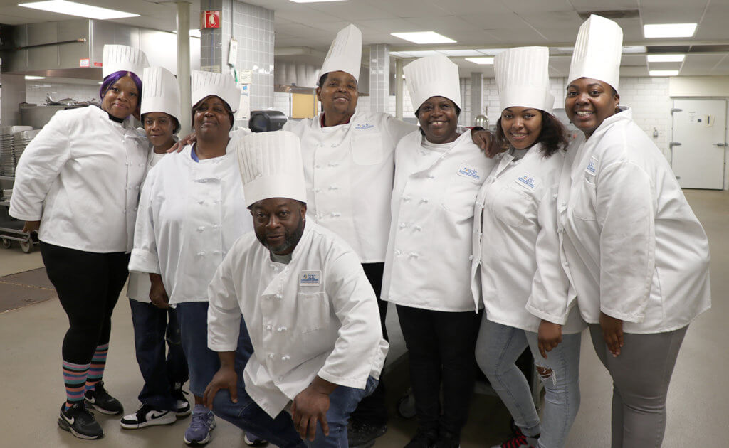 ChefStart class posing together for a photo