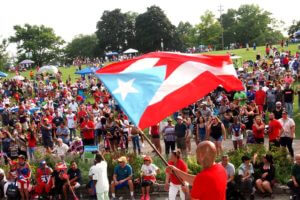 Puerto Rican Flag and Festival