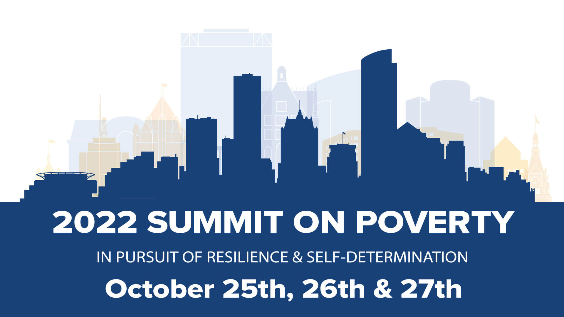 2022 summit on Poverty graphic