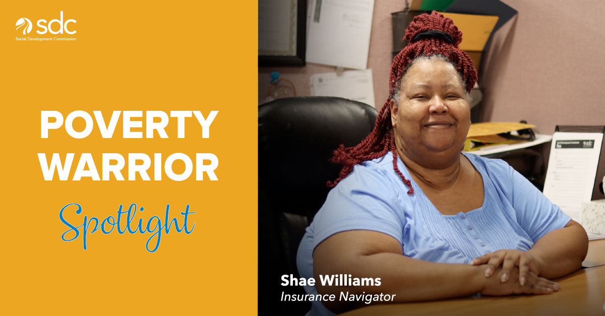 Shae Williams Poverty Warrior Spotlight
